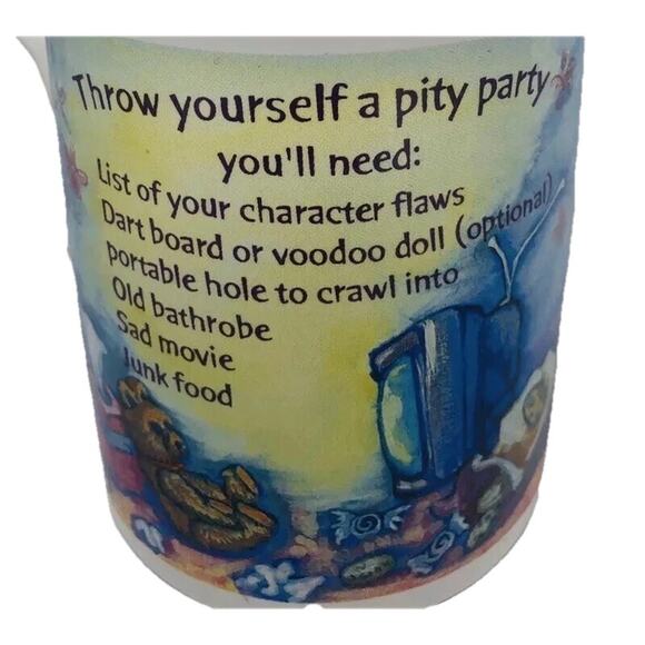 Papel Giftware Comfort Queens Pity Party Coffee Mug Cup Better After Chocolate - Picture 6 of 8